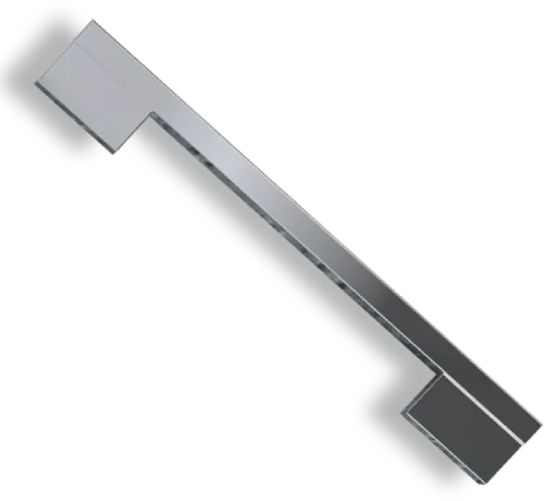 RiexTouch XH26 Handle, 160 mm, polished chrome