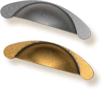 RiexTouch XR19 Handle, 64 mm, patinated tin